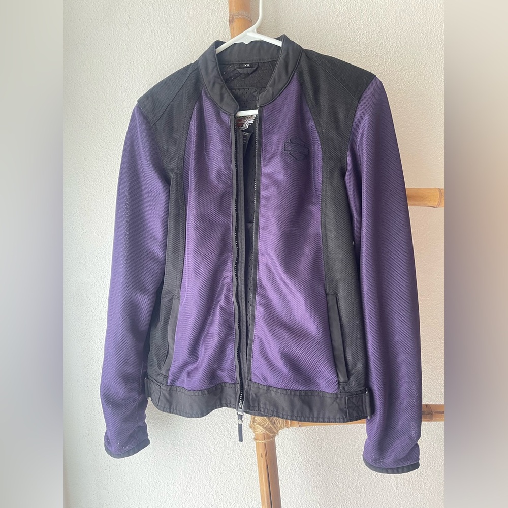 Harley-Davidson jacket, biker style, motorcycle, riding apparel Bomber Jacket